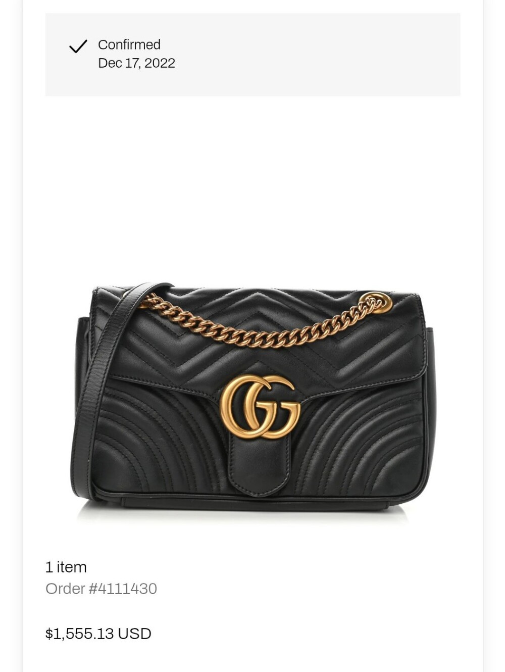 Gucci Marmont Matelassé Shoulder Bag - Picture 3 of 16